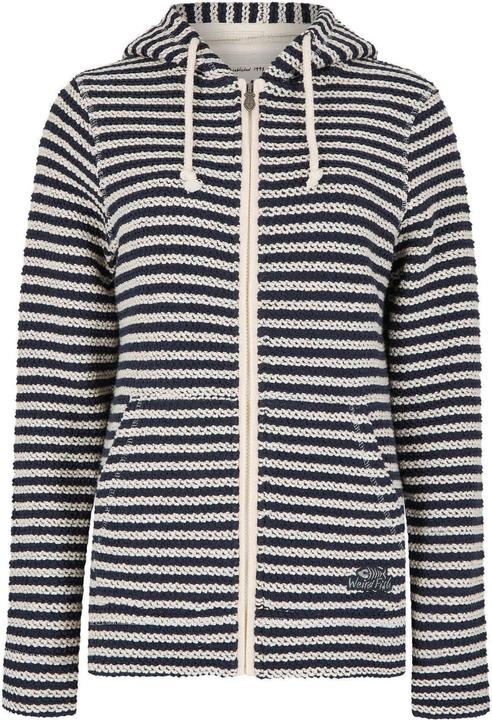 Weird Fish Fisher Hoodie mit durchgehendem Reissverschluss Umweltfreundlich