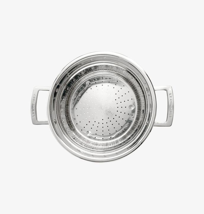 Produktbild Le Creuset Pastatopf mit Einsatz (Kochtopf, Aluminium, Edelstahl)