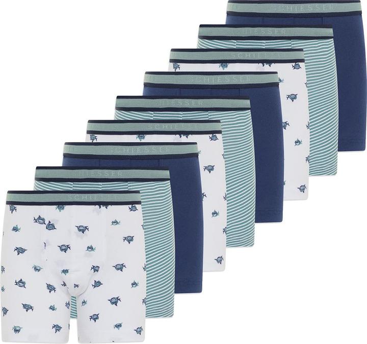 Schiesser 9er Pack 95/5 Organic Cotton Retro Short / Pant
