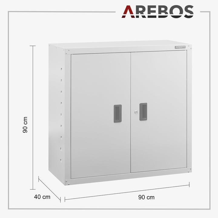 Actual product image Arebos File cabinet (90 x 40 x 90 cm)