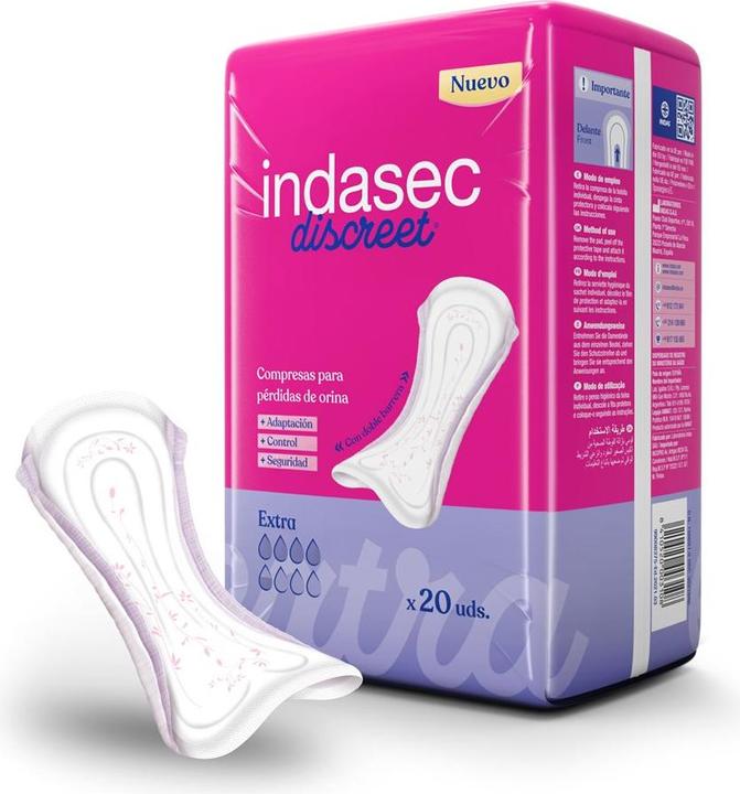 Image du produit Indasec Discreet Extra (20 x)