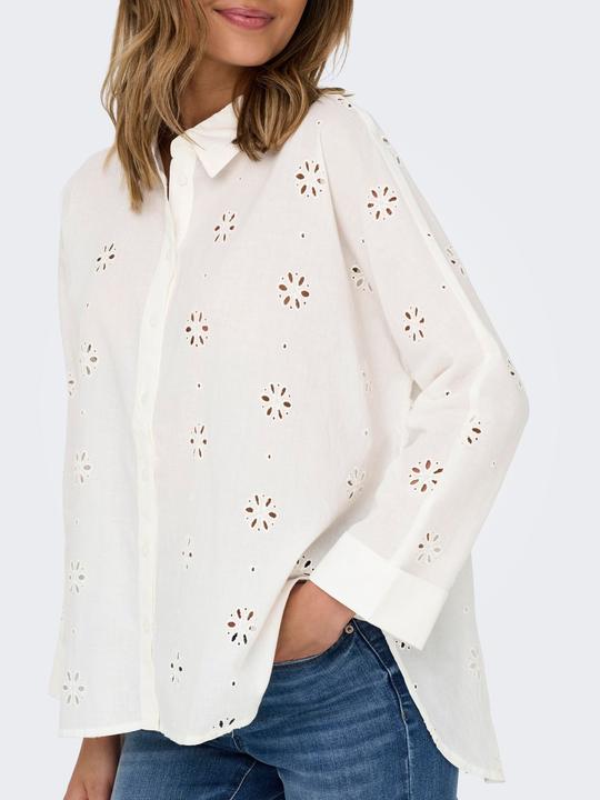 Immagine prodotto Only Onlnew Lina Grace Ls Brod Angl Shirt Wvn (M)