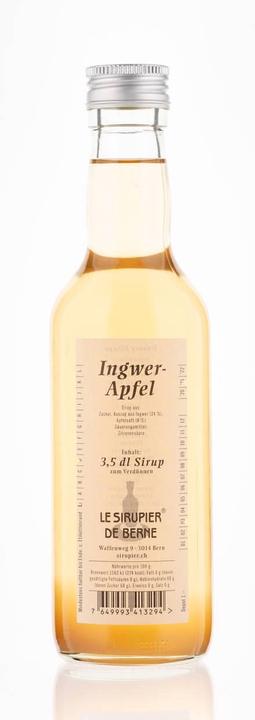Actual product image Sirupier de Berne Ginger apple syrup 35 cl Le Fl.Depot Fr. 1.- (24 x 35 cl)