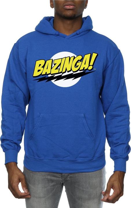 Actual product image Dam Mens Sheldon Bazinga Hoodie (XXL)