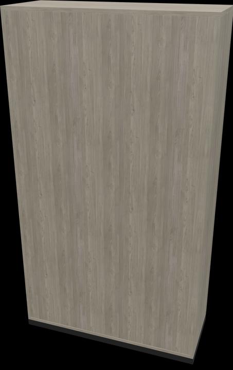 Cuba grey, Black, Wood decor grey with structure