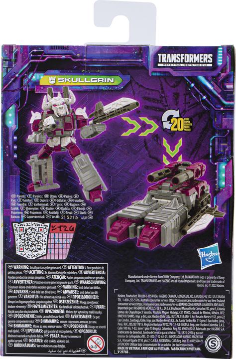 Actual product image Transformers Generations Legacy Skullgrin