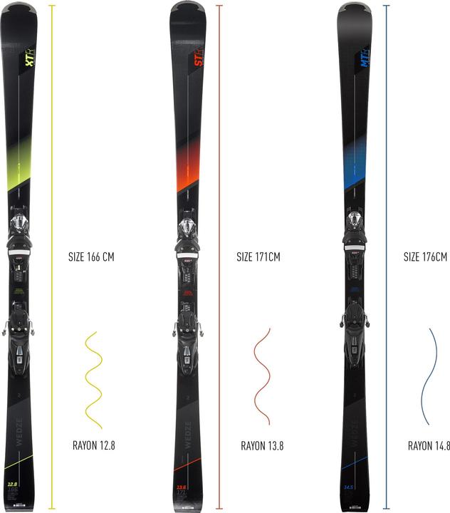 Immagine prodotto Wedze BOOST 900 (171 cm, Con attacco)