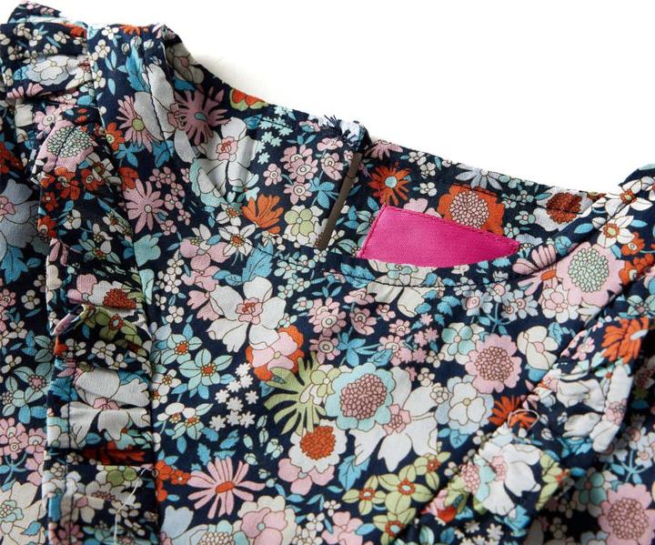 Actual product image VidaXL Children's long-sleeved blouse dark blue 140,Material: 100 (140)