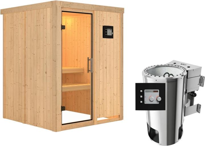 Immagine prodotto Karibu Minja senza bordo del tetto (Plug & Play 3,6 KW - Bio controllo esterno)
