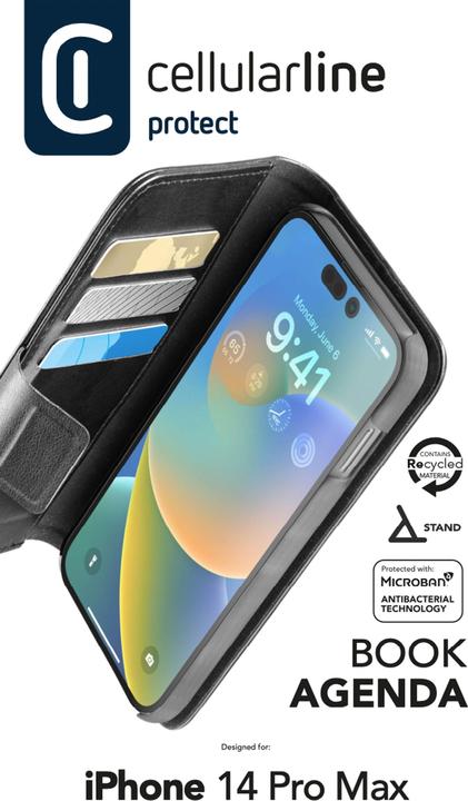 Immagine prodotto Cellularline Agenda del libro 2 (Apple iPhone 14 Pro Max)