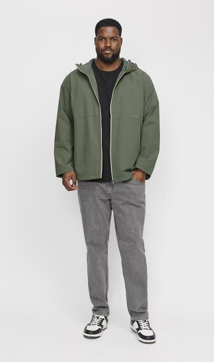 Produktbild Jack & Jones JACK&JONES PLUS JJADAM LIGHT JACKET HOOD PLS Heren Jas - Agave Green (XXL)