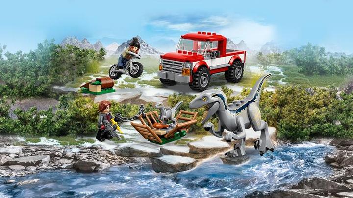 Actual product image LEGO Blue & Beta in the Velociraptor Trap (76946, LEGO Jurassic World)