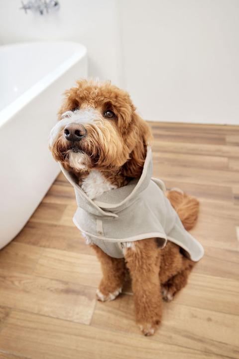 Produktbild Palopa Hundebademantel Robi beige M