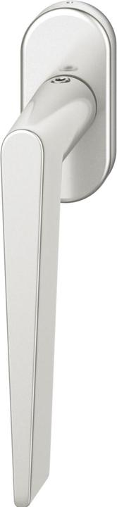 FSB Window handle 34 1005 oval rosette, silver anodised aluminium (Door handle)