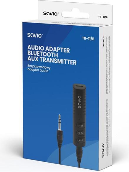 Image du produit Savio BT Adaptateur Bluetooth 3,5 mm est (Transmetteur)