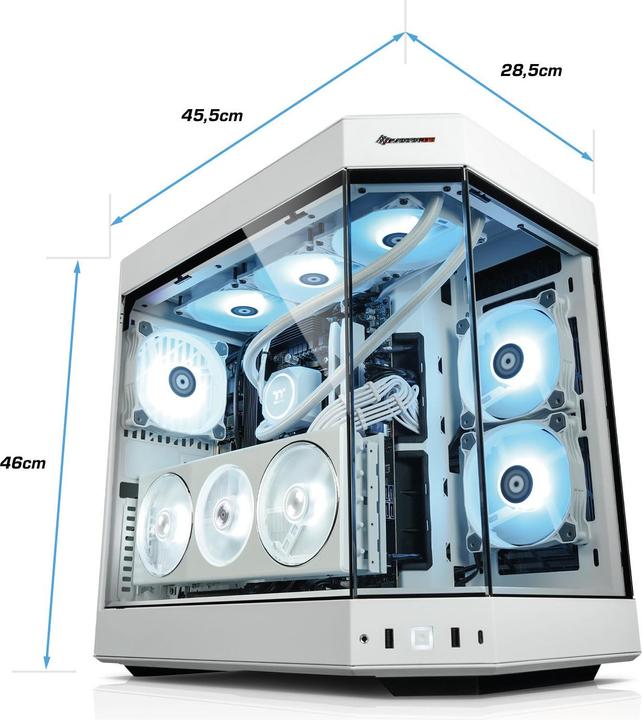 Produktbild Kiebel Poseidon VII (AMD Ryzen 7 7700X, 32 GB, 2000 GB, Radeon RX 7700 XT)