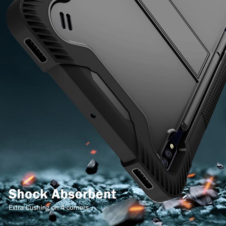 Produktbild Cazy Stossfest Hülle Kompatibel mit Samsung Galaxy Tab S8 - Schutz Fallfest Hülle - mit Stand Funktion 3 (Galaxy Tab S8)