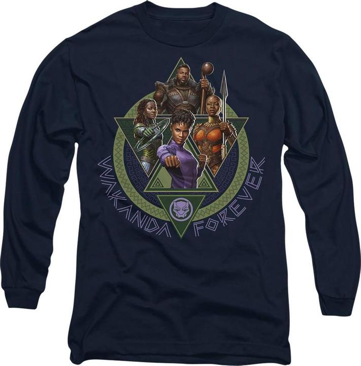 Immagine prodotto Black Panther: Wakanda Forever Maglietta Shuri Okoye Nakia M'baku Adulto Unisex (S)
