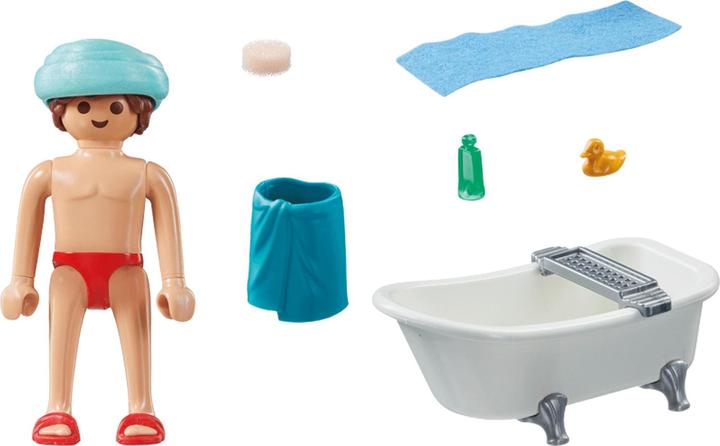 Actual product image Playmobil Man in the bathtub (71167, Playmobil Special Plus)