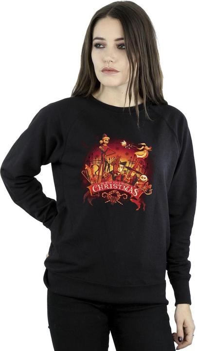 Produktbild Disney The Nightmare Before Christmas Scary Christmas Sweatshirt (L)