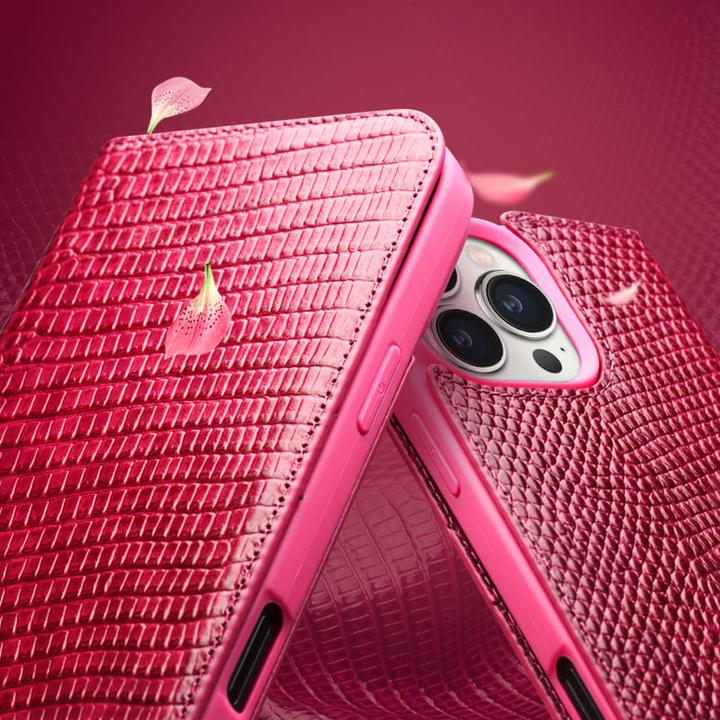 Immagine prodotto QiAlino Fourre Flip Croco cuir véritable (Apple iPhone 16)