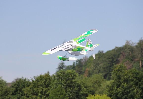 Actual product image Multiplex RR FunCub NG 1410mm high wing ARTF green (Multi motor)
