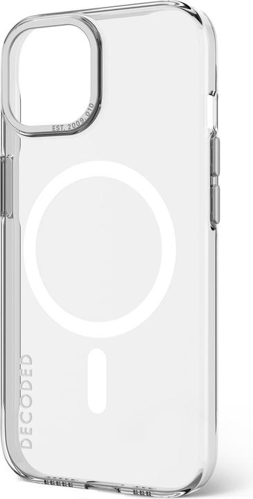 Immagine prodotto Decoded Backcover in plastica riciclata per iPhone 15 trasparente (Apple iPhone 15)