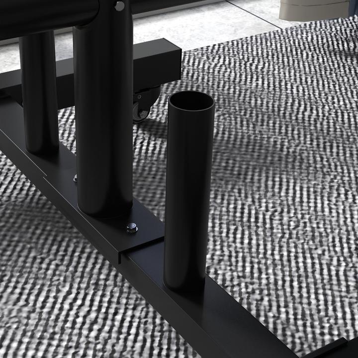 Actual product image SportNow Weight plate rack with rollers