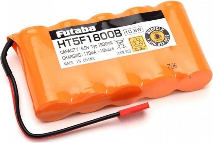 Futaba Transmitter battery NiMh 1800 mAh 6V for T4PK, 4PX, 14SG (6 V, 1800 mAh)