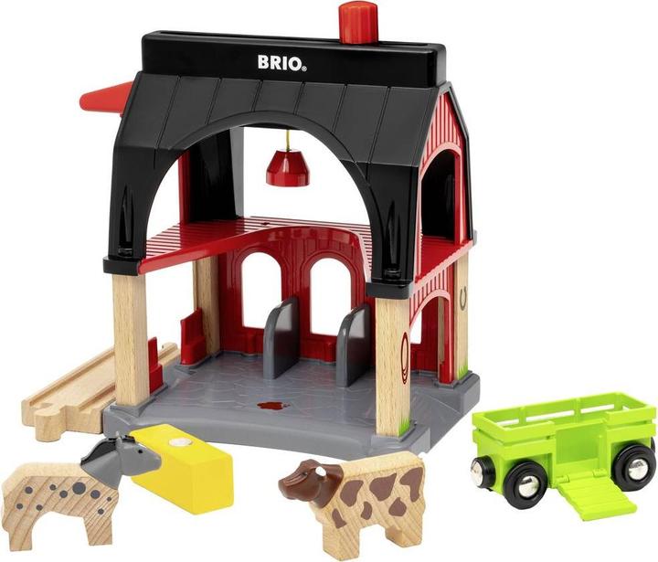 Actual product image Brio Animal Barn