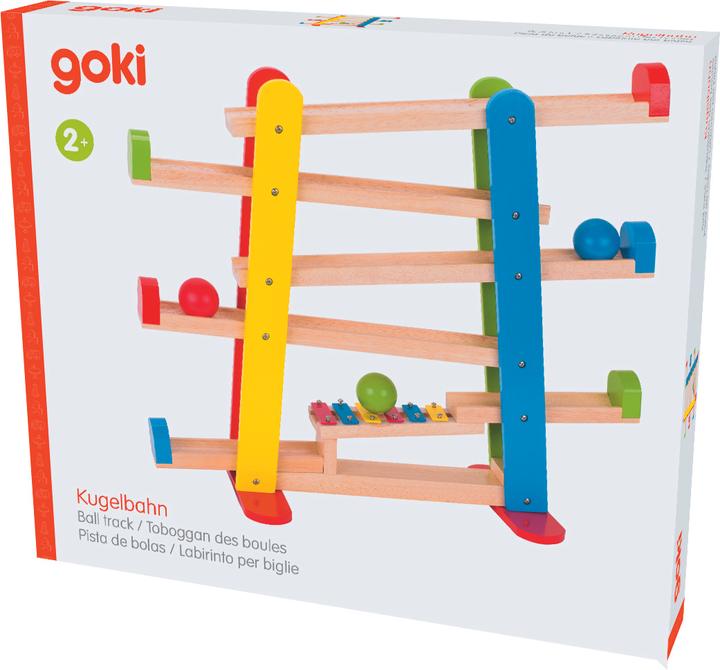 Image du produit Goki Piste à billes avec xylophone