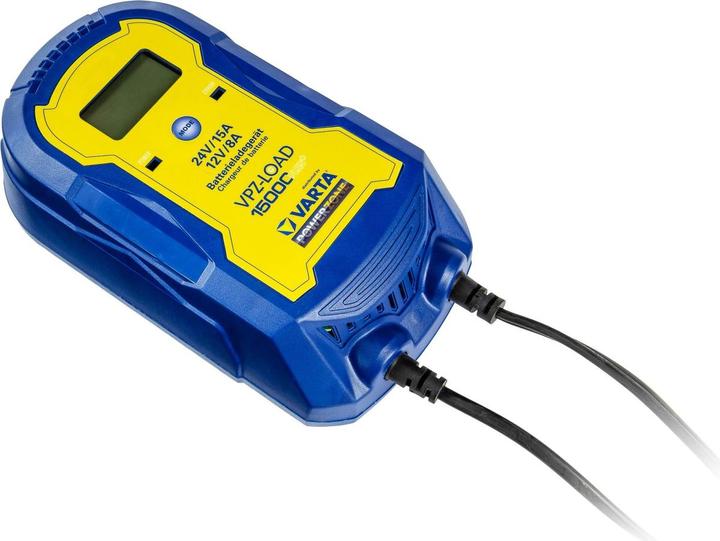 Immagine prodotto Varta Caricatore automatico VPZ-LOAD 15000 PLUS 12V/8A | 24V/15A (24V, 12V, 15 A)