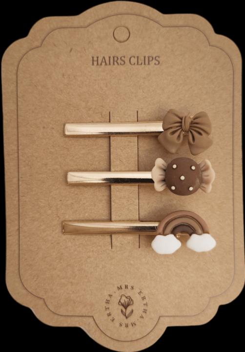 Mrs. Ertha Mrs Ertha - Haarclips Bow Candy Rainbow (3 Stk.)