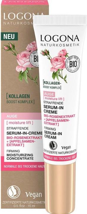 Logona Augencreme Straff. Feuchtig.Konz. (Serum, 15 ml)