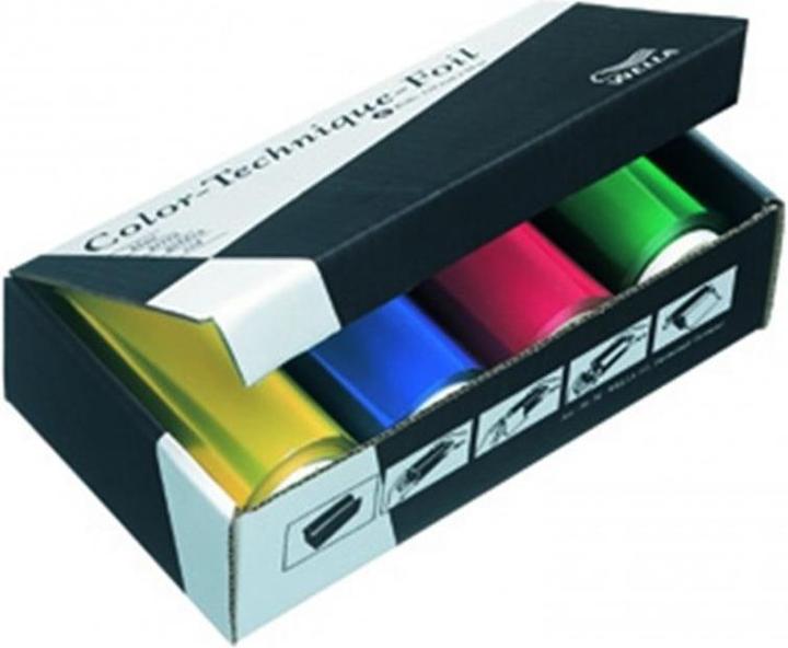 Produktbild Wella Alufolie bunt 4er 20µm