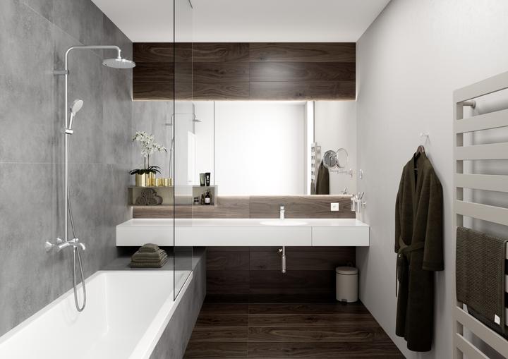 Immagine prodotto hansgrohe Vernis Blend Einhebel-Waschtischarmatur 100 mit Zugstangen-Ablaufgarnitur