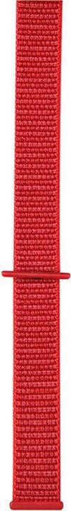 Actual product image Devia Sport Loop Red 384041 mm (38 mm, 41 mm, 40 mm, Fabric, Nylon, Apple Watch Series 1, Apple Watch Series 7, Apple Watch SE, Apple Watch Series 8, Apple Watch Series 9, Apple Watch Series 2, Apple Watch Series 3, Apple Watch Series 4, Apple Watch Series 5, Apple Watch Series 6)