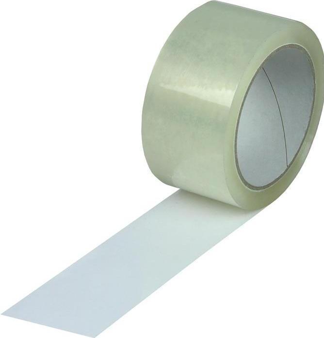 Produktbild Transpak Klebeband Breite 50mm Länge 66m Stärke 48µ leise abrollend Transparent (50 mm)