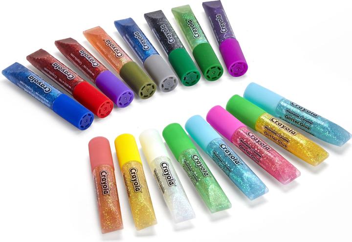 Actual product image Crayola Glitter glue sticks