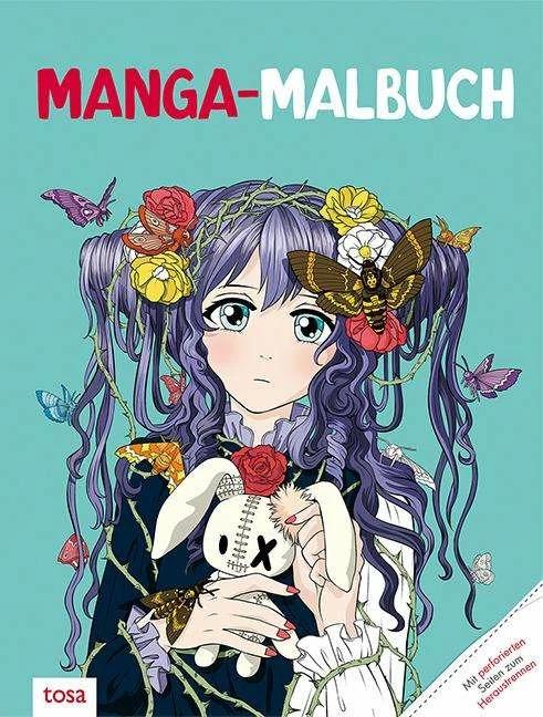 Immagine prodotto Libro di manga da colorare