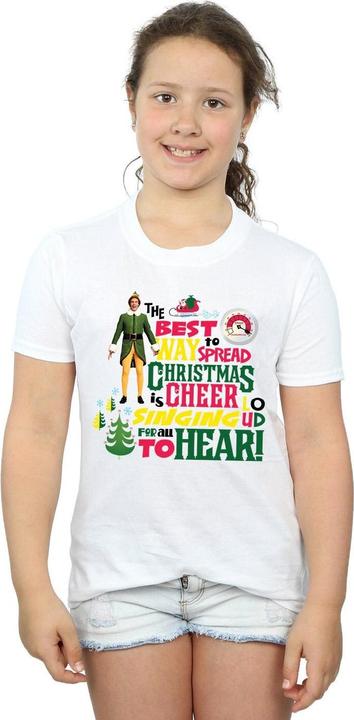 Image du produit Elf - T-shirt CHRISTMAS CHEER - Fille (152, 158)