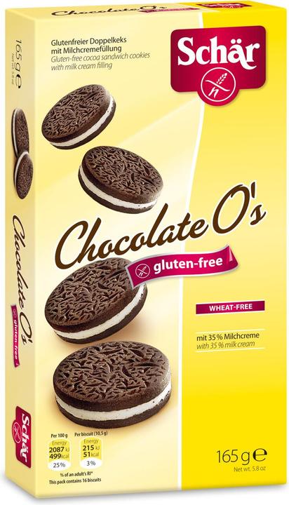 Actual product image Schär Chocolate O's (1 pcs., 165 g)