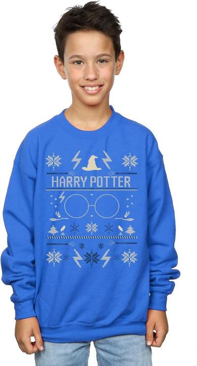Image du produit - Sweat CHRISTMAS PATTERN - Garçon (152, 158)