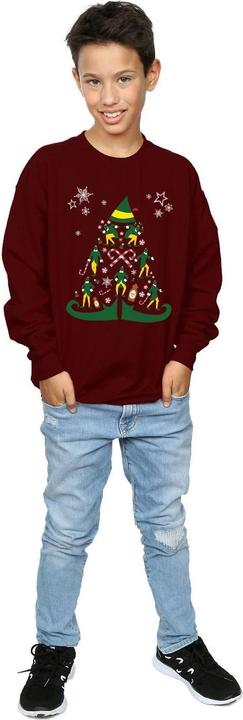Immagine prodotto Elf Christmas Tree Felpa Ragazzi (140, 146)