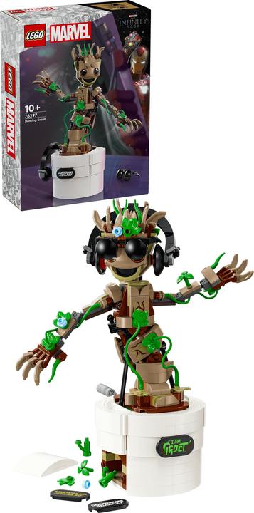 Actual product image LEGO Dancing Groot (76297, LEGO Marvel)