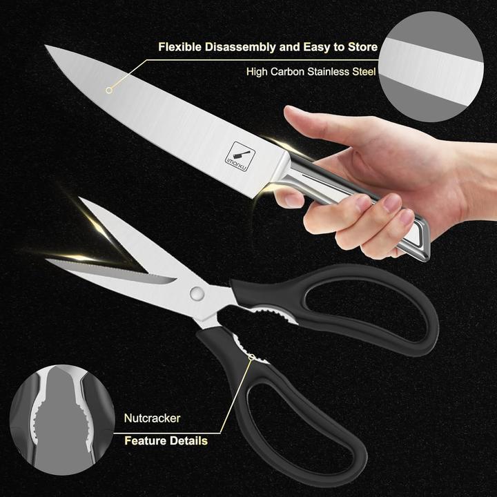 Actual product image Imarku Kitchen knife set