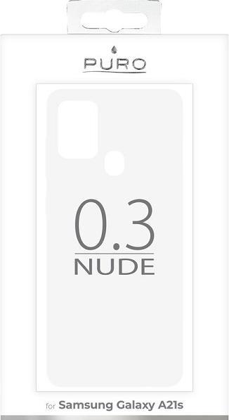 Produktbild Puro 0.3 Nude - Case for Samsung Galaxy A21s (Transparent) (Samsung Galaxy A21s)