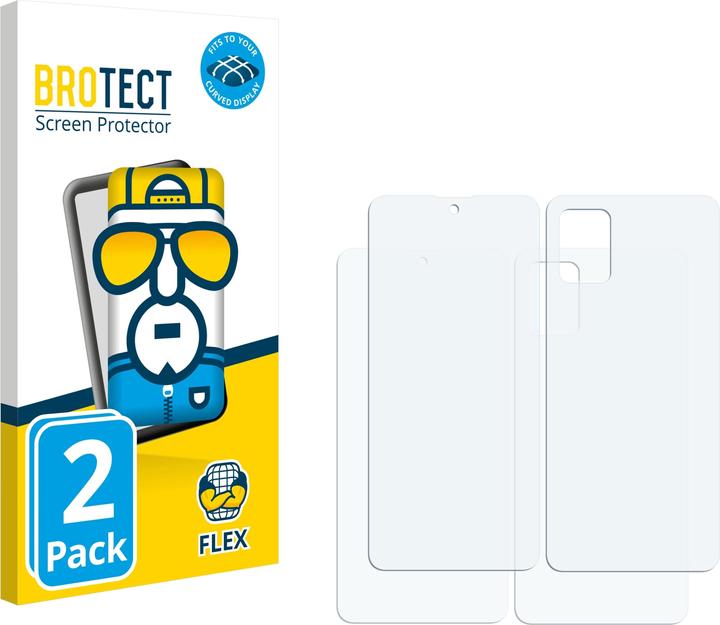 Actual product image BROTECT Full-Cover Protector (2 Piece, Samsung Galaxy A51)