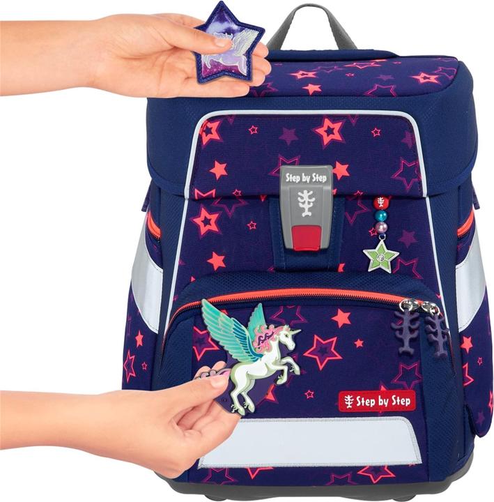 Actual product image Step by Step satchel set SPACE SHINE "Pegasus Night Nuala" 5 pieces (20 l)