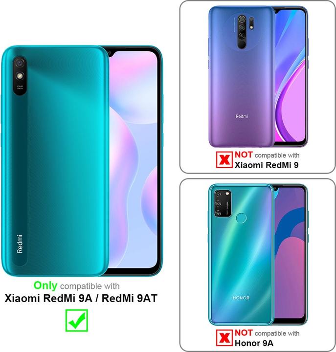Actual product image Cadorabo display protection glass (1 Piece, Xiaomi Redmi 9A, Xiaomi Redmi 9AT)